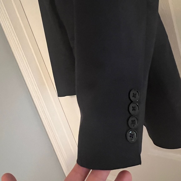 Navy Express Photographer fitted Sport Coat - Picture 3 of 5